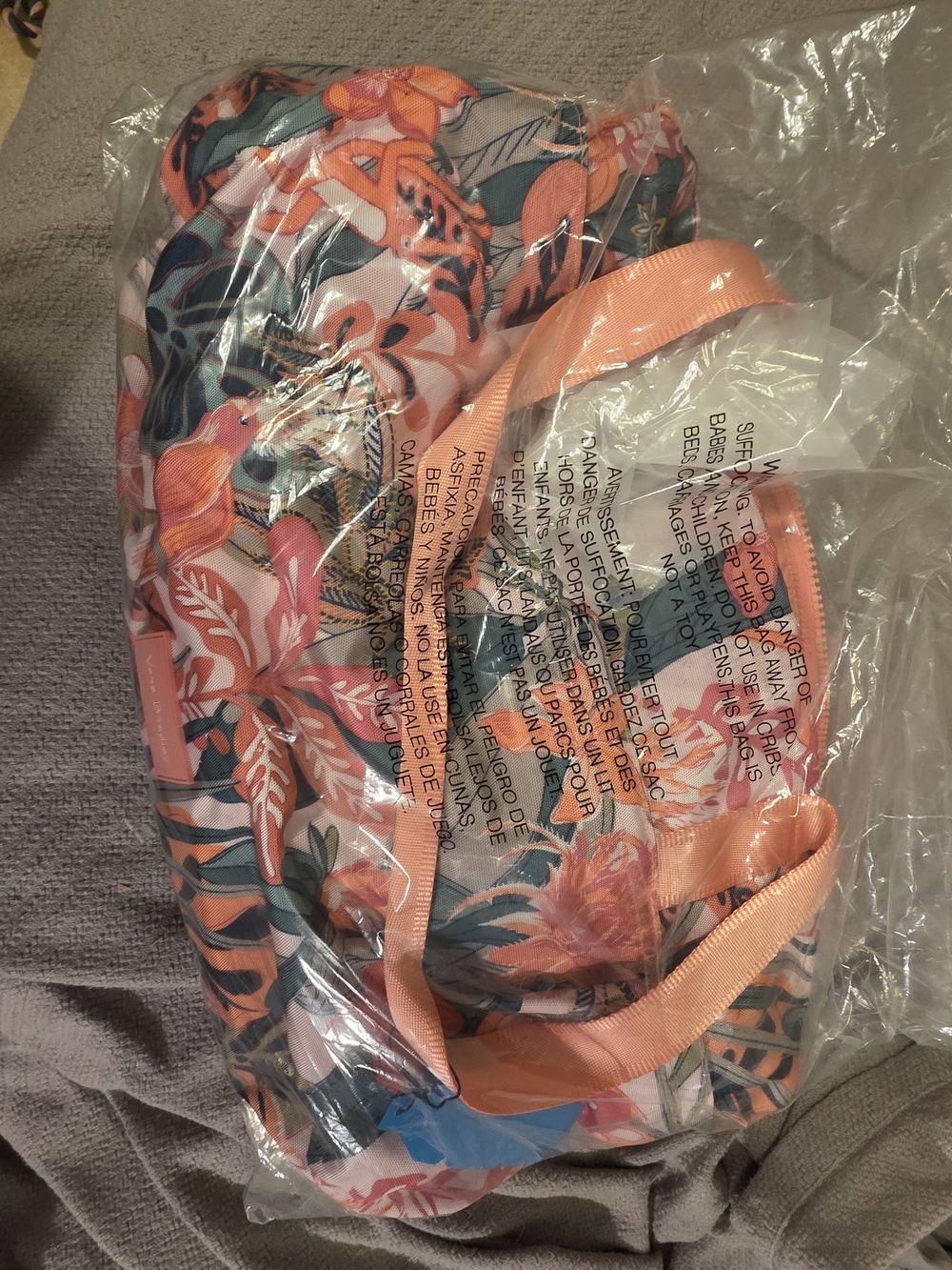 Vera Bradley Floral Reactive Tote